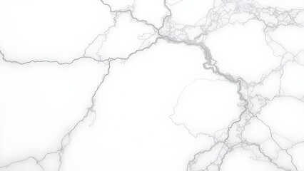 Obraz premium Close up polished marble stone with natural gray veins isolated on clean white background for stock design