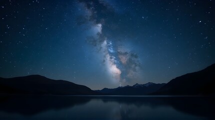 Naklejka premium night sky with stars