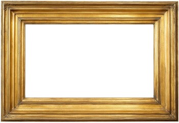 Gold-toned picture frame
