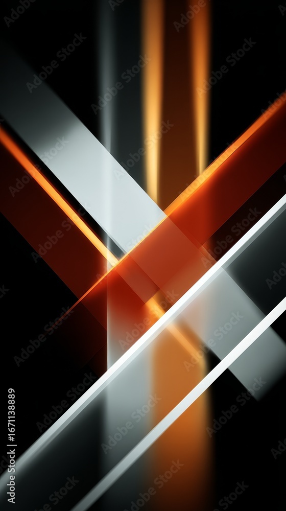 Poster dynamic abstract lines, a modern background for design and creative projects.