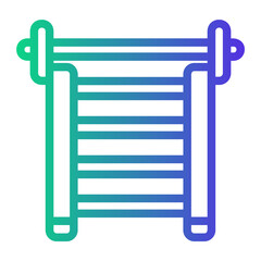 rope Line Gradient Icon