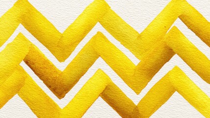 Gold chevron pattern on a white background.