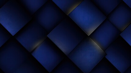 Abstract pattern of overlapping dark blue squares.