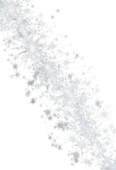 White Glitter Dust with Radiant Sparkle Glow, Abstract Shining Particle Background