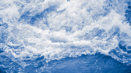 Obraz premium Abstract Blue Water Surface Background