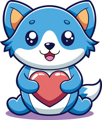 Cartoon Dog, Cute Cartoon Dog, Cute Cartoon Dog Vector Set, Cute Cartoon Dog Vector Set