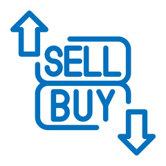 buy and sell icon