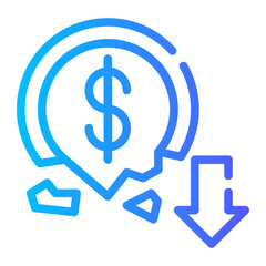 money loss icon