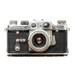 Vintage silver and black camera (2)
