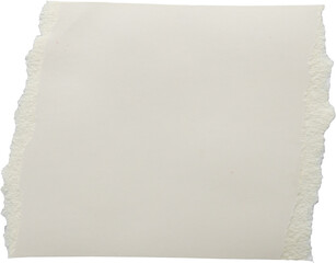 White ripped paper torn edges strips isolated on black background