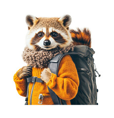 Animal Backpack for Kids� Fashion and Storage - Isolated on White Background