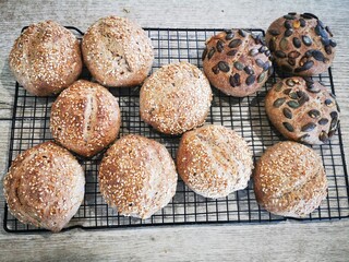 Delicious Polish buns for a hearty breakfast