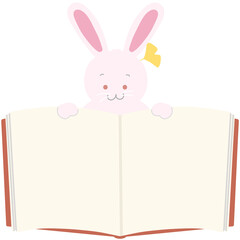 책 읽는 토끼