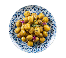 kartofler stegt med krydderurter