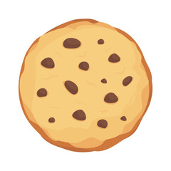 biscuit cookies vector art illustration