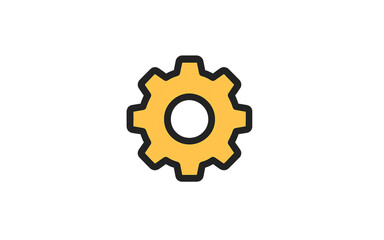 3d gear icon