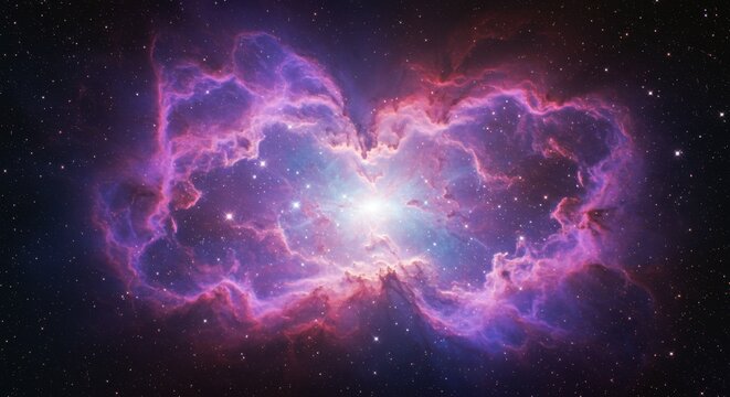 heart shape in the sky