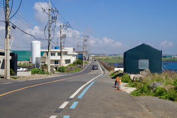 Obraz premium Coastal Road by Sindo Port