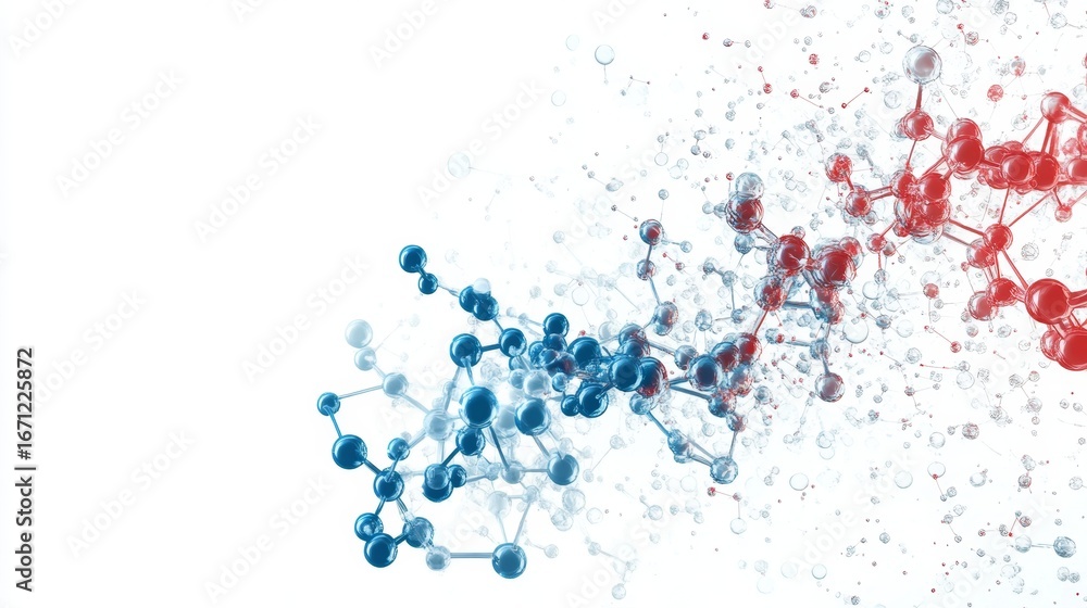 Aufkleber visualizing protein sequences through digital renderings in a scientific environment for enhanced un