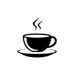 Coffee Cup Silhouette Icon Design