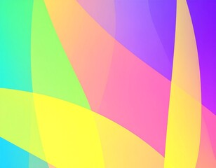 Obraz premium Abstract colorful gradient shapes
