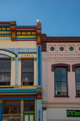 Casas de colores en Victoria Canada