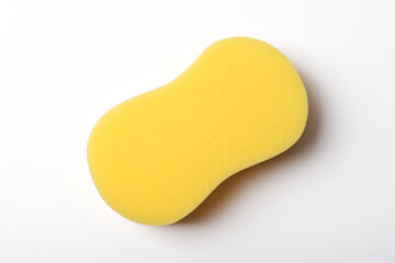 sponge for cleaning isolated on white background