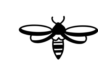 Cute Bee Illustration
