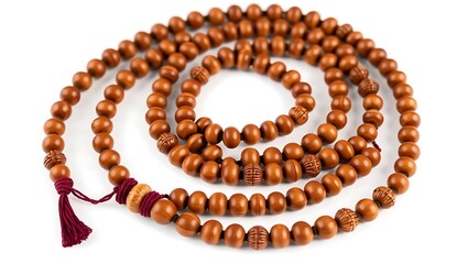 wooden beads necklace