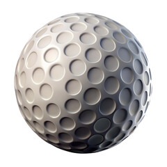 Golf Ball Sphere Dimples Sport Equipment Round Game Play Recreation Competition