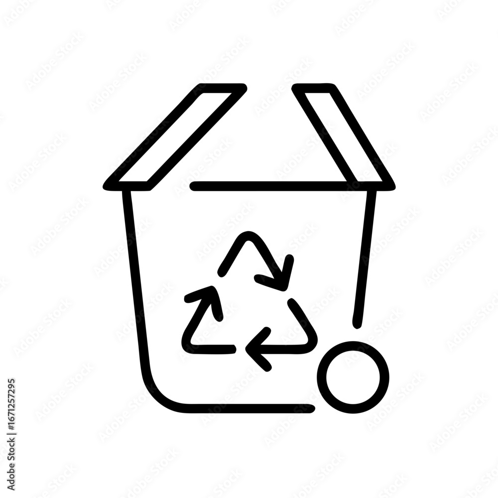 Poster trash compactor for web and graphic design