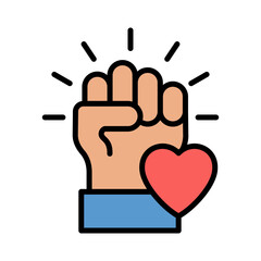 Support Icon Vector Illustration Color Version