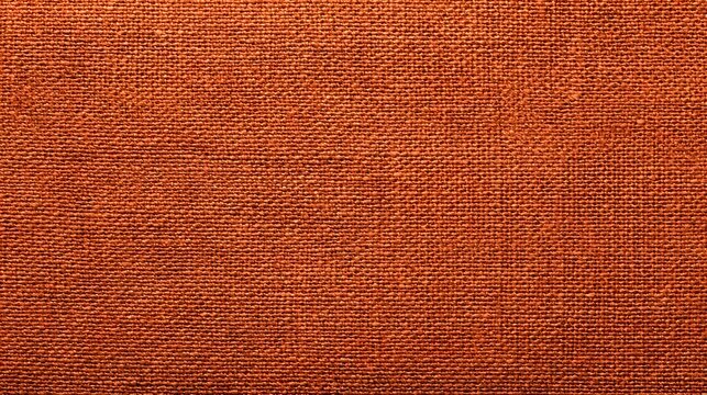Orangefarbene Stofftextur als Hintergrund
