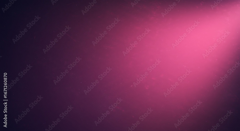 Poster a vibrant, abstract background of glowing pink and magenta bokeh with small floating particles in a 