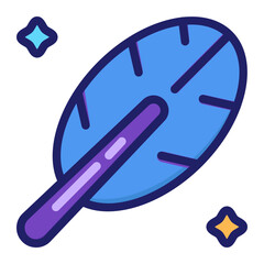 feather magic outline color
