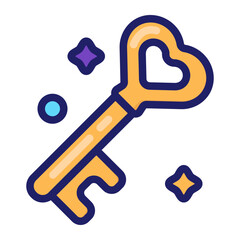 key magic outline color