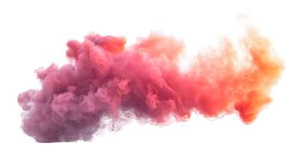 Fototapeta premium Realistic smoke element mist effect element isolated on a transparent background
