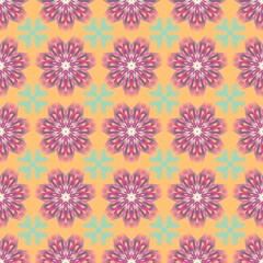 Floral patterns, decorative background, abstract image