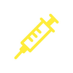 注射・ワクチンアイコン / Injection and Vaccine Icon