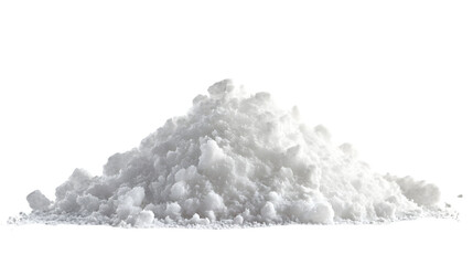 snowdrift isolated on a transparent background