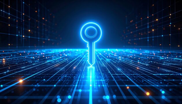 Digital key on a network