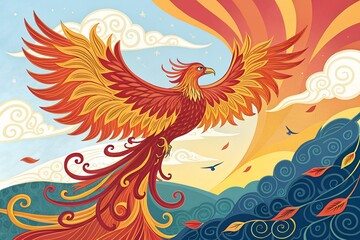 Fototapeta premium vector illustration of an abstract background