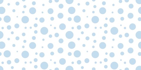 seamless pattern with water drops. Polkadot background 