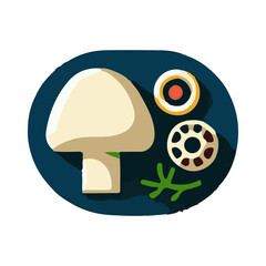 seafood bake vector illustration design