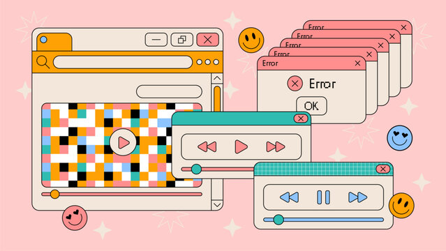 Retro Linkbutton Vintage Website Buttons Images – Browse 44,018 Stock Photos, Vectors ...
