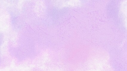 Cloudy Lilac Purple Watercolor Artistic Background.