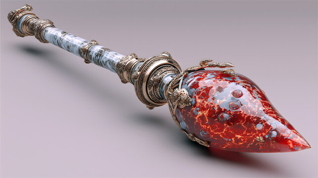 Japanese Myth・Amenonuhoko's Salt Condensation | Jeweled Spear Dripping Scarlet Magma, Island Chain Crystallizing on Chaos Sea Impact, Izanagi & Izanami Phantoms in Steam, Coral-Shaped Himorogi from Fr