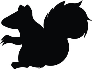 Large Collection of Wildlife Silhouettes: Bears, Deer, and Other Animals in Black and White Vector Graphics.