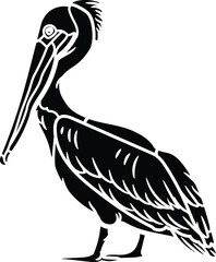 Large Collection of Wildlife Silhouettes: Bears, Deer, and Other Animals in Black and White Vector Graphics.