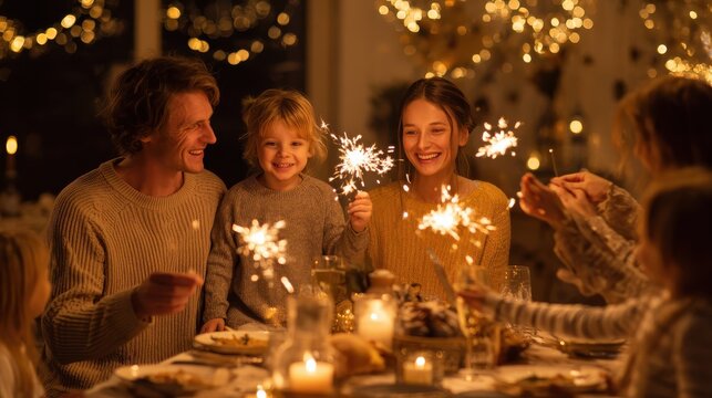 celebration holidays and people concept  happy family having birthday tea party at home and taking picture by smartphone on selfie stick no logos no brands ar 169